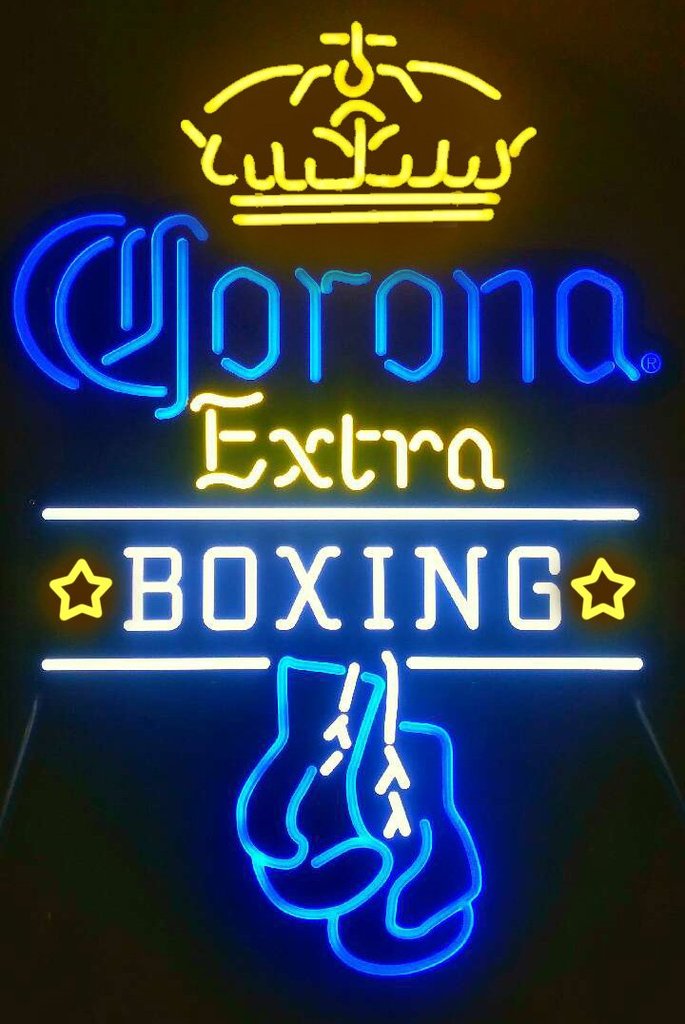 Custom Corona Extra Boxing Neon Sign Tube Neon Light