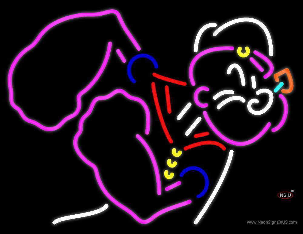 Custom Popeye Neon Sign Tube Neon Light