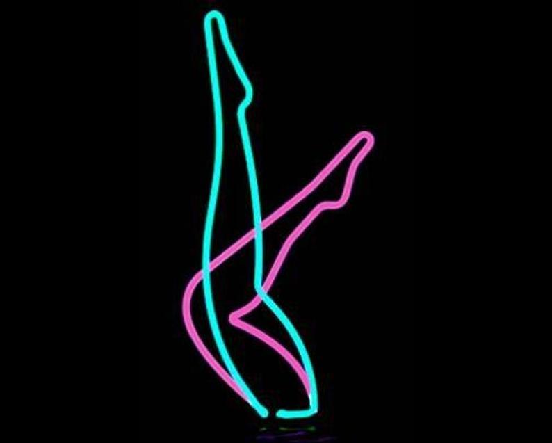 Custom Female Legs Neon Sign Tube Neon Light