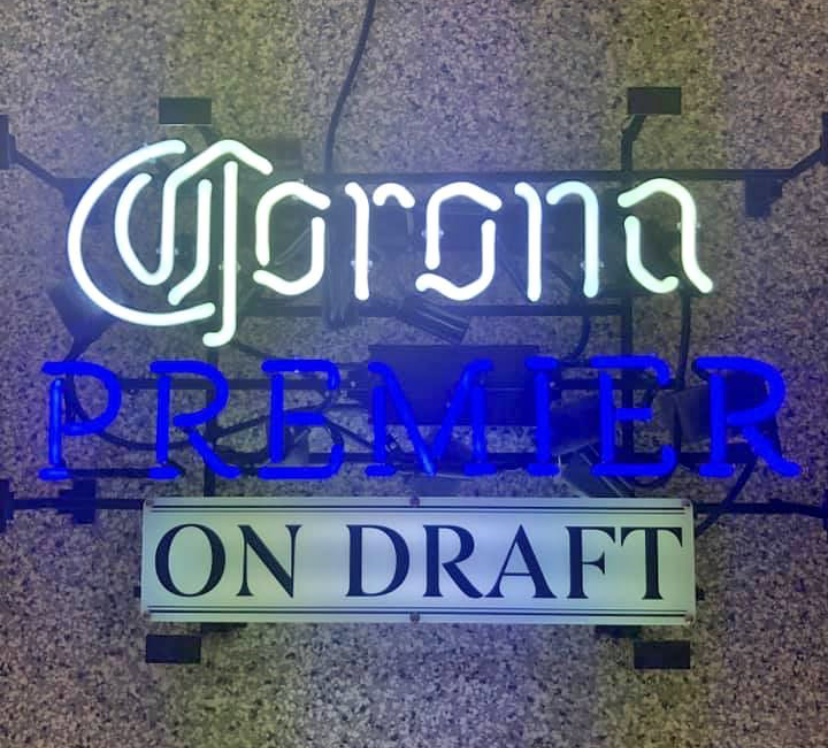 Custom Corona Premier On Draft Neon Sign Tube Neon Light