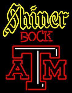 Custom Shiner Texas A And M Aggies NCAA Sports Neon Sign Tube Neon Light