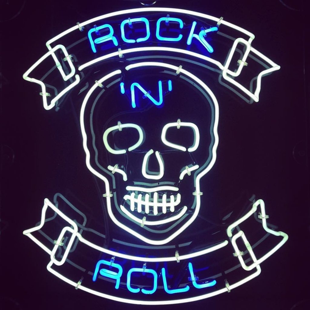 Custom Rock Roll Neon Sign Real Neon Light