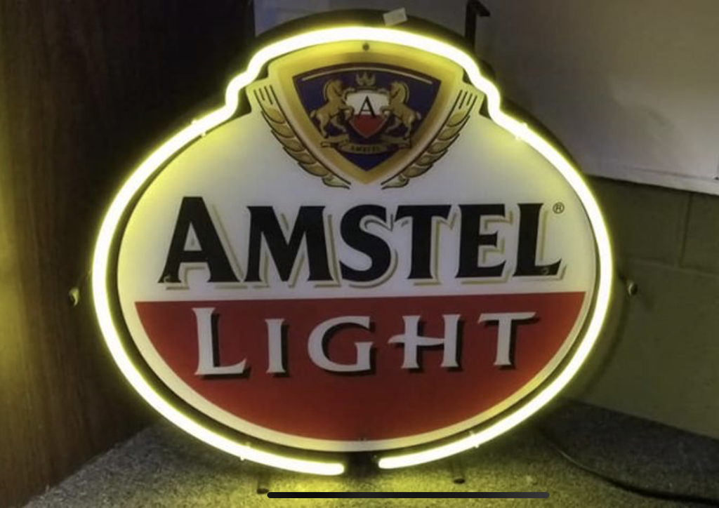 Custom Amstel Light Neon Sign Tube Neon Light