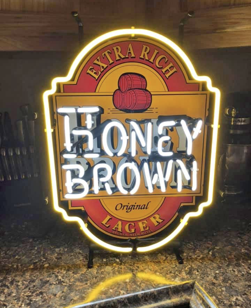 Custom Honey Brown Neon Sign Tube Neon Light