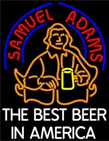 Custom Samuel Adams The Test Beer In America Neon Sign Real Neon Light