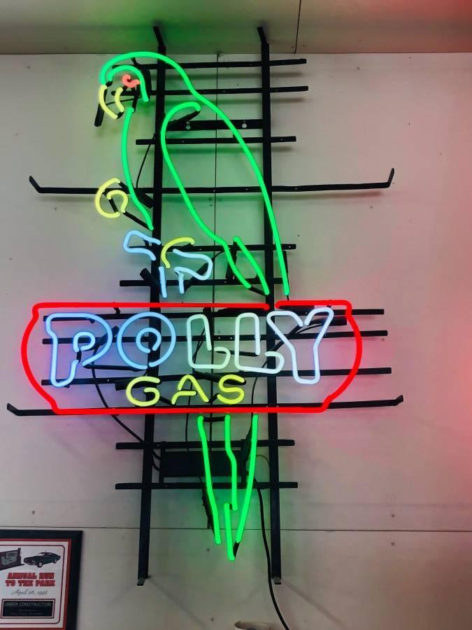 Custom Polly Gasoline Decal Neon Sign Tube Neon Light