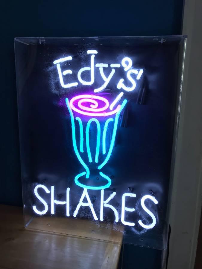 Custom Edy's Shakes Neon Sign Tube Neon Light