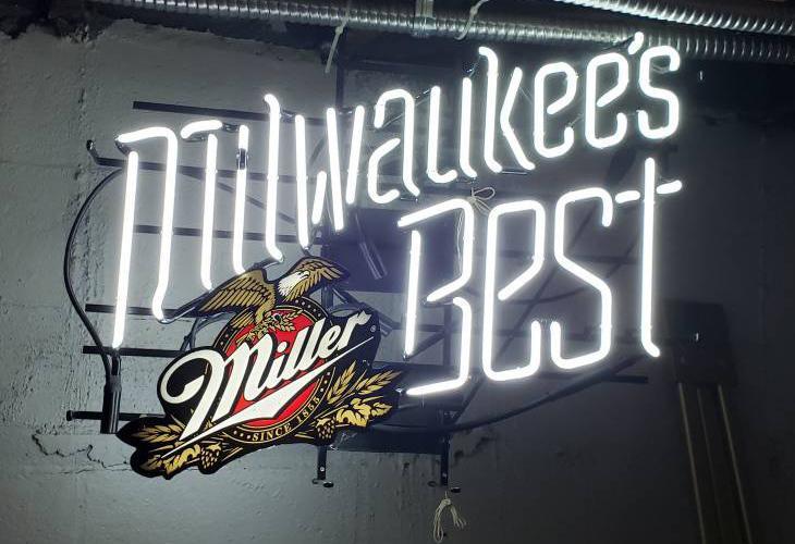 Custom Milwaukees Best Miller Lite Neon Sign Tube Neon Light
