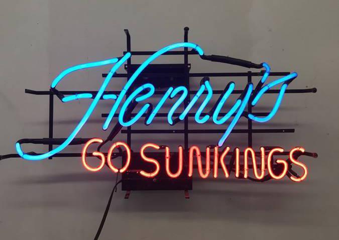 Custom Henrys Go Sunkings Neon Sign Tube Neon Light