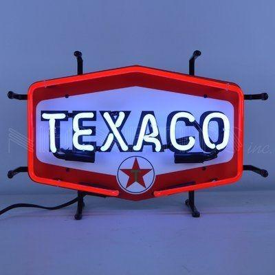 Custom Texaco Gasoline Motor Oil Neon Sign Tube Neon Light