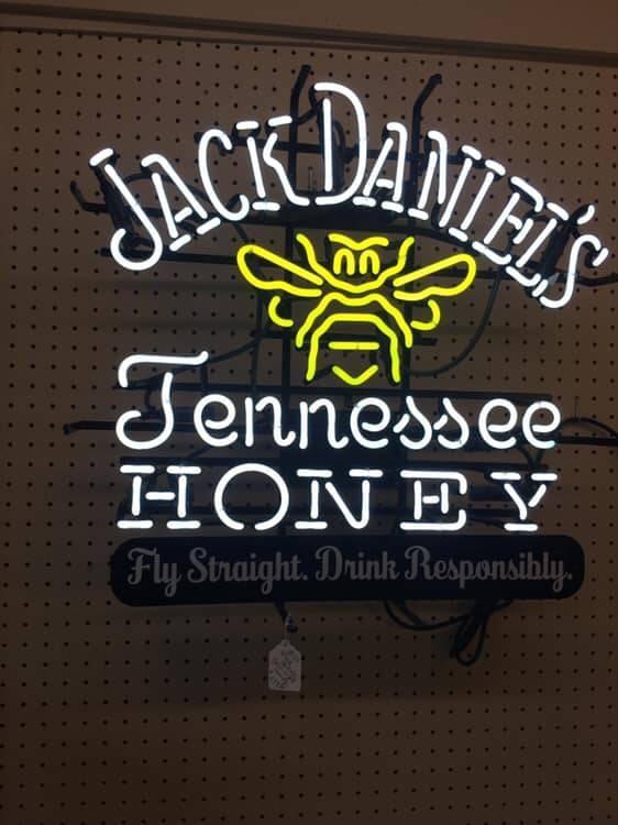 Custom Jack Daniel's Jennessee Honey Neon Sign Tube Neon Light