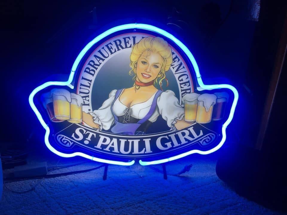 Custom St Pauli Girl Neon Sign Tube Neon Light