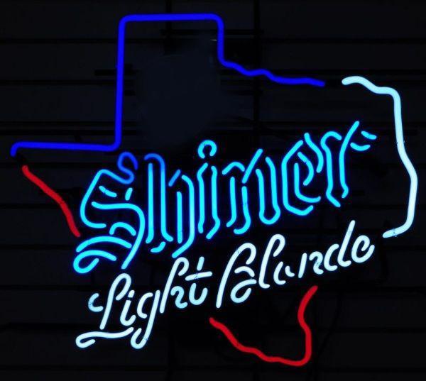 Custom Shiner Light Blonde Neon Sign Real Neon Light