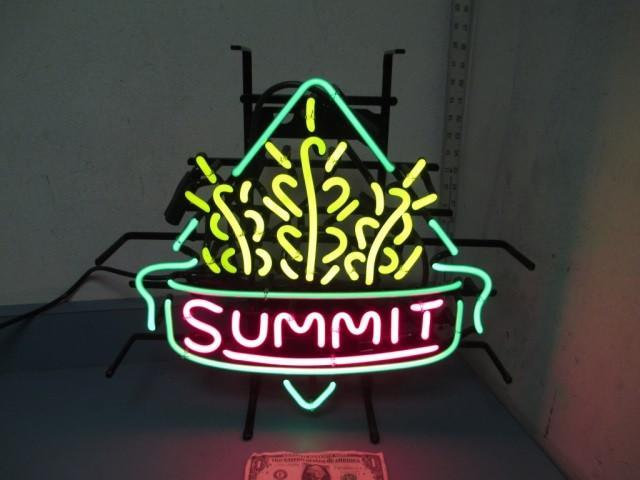 Custom Summit Brewing Beer Neon Sign Real Neon Light