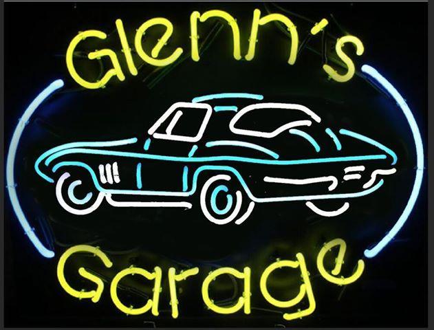 Custom Garage 66 corvette Neon Sign Tube Neon Light